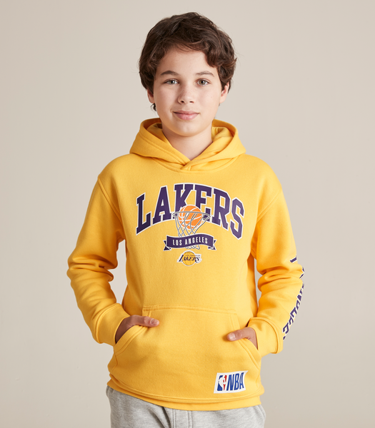 Nba Los Angeles Lakers Men's Fadeaway Jumper Hooded Sweatshirt : Target