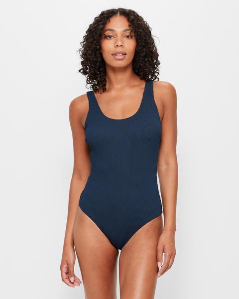 Crinkle One Piece Scoop Swim Bathers Target Australia