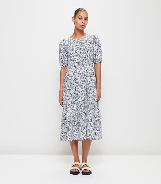 European Linen Tiered Midi Dress Target Australia