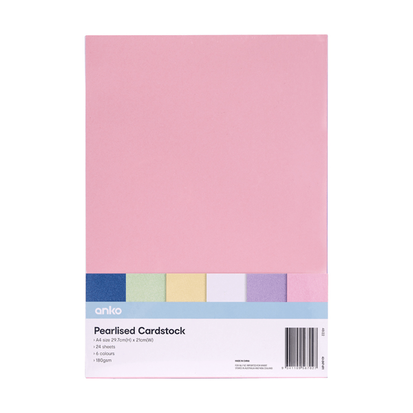 Pearlised Cardstock Anko Target Australia