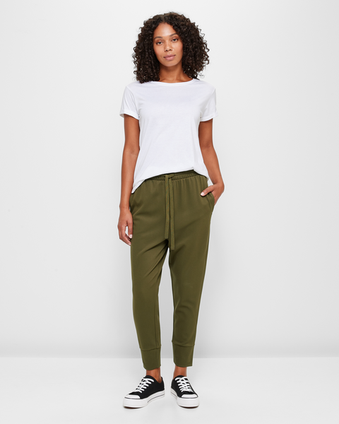 Twill Knit Jogger Pants | Target Australia