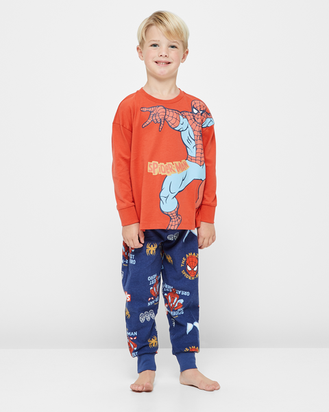 Spider-Man Cotton Pyjama Set | Target Australia