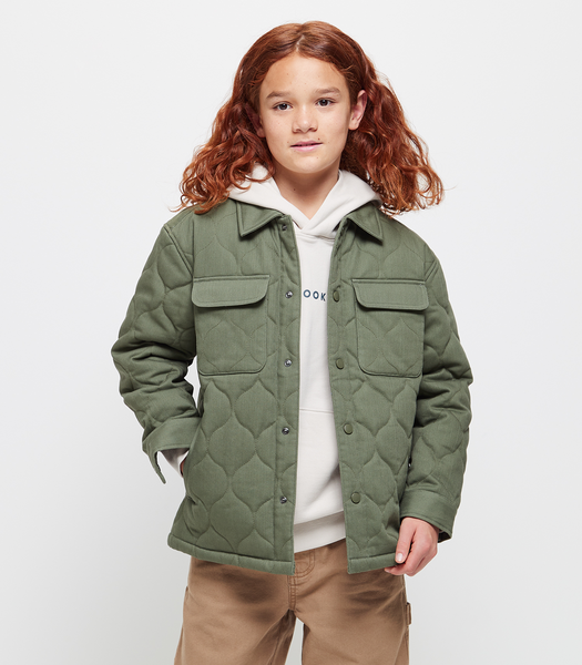 Quilted Shacket | Target Australia
