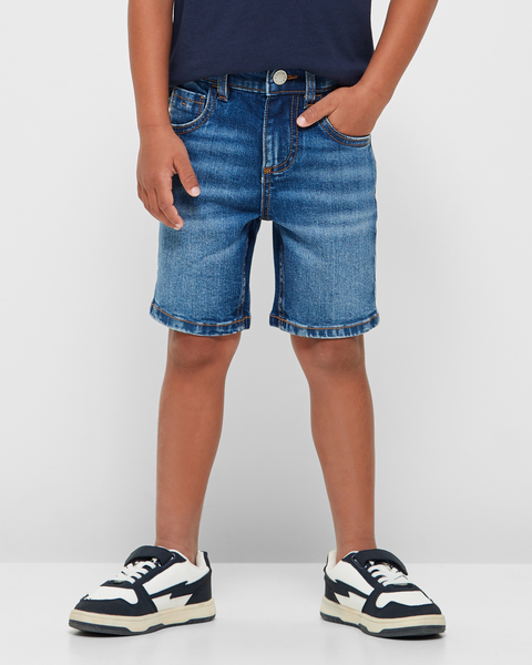 Boys Denim Shorts - Mid Wash | Target Australia