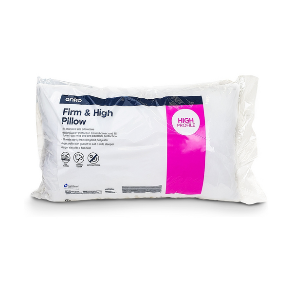 Firm & High Pillow, High Profile - Anko | Target Australia