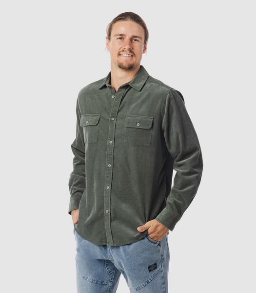 Piping Hot Utility Cord Shirt | Target Australia