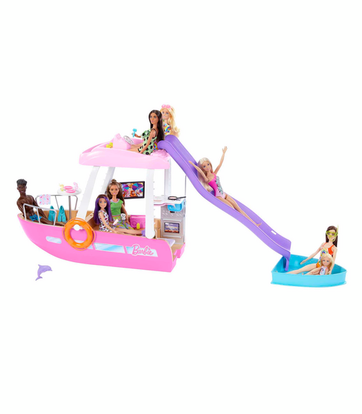 Barbie sales boat set