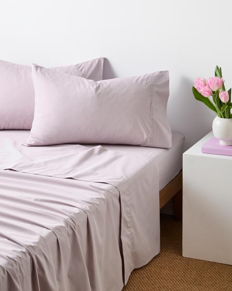Australian Cotton 250 Thread Count Sheet Set - Iris