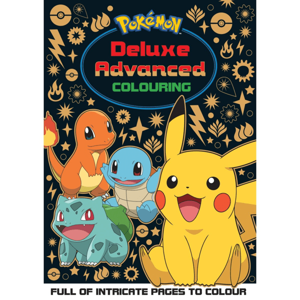 Pokemon: Deluxe Advanced Colouring | Target Australia