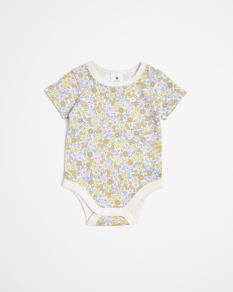 Baby Organic Cotton Print Bodysuit | Target Australia