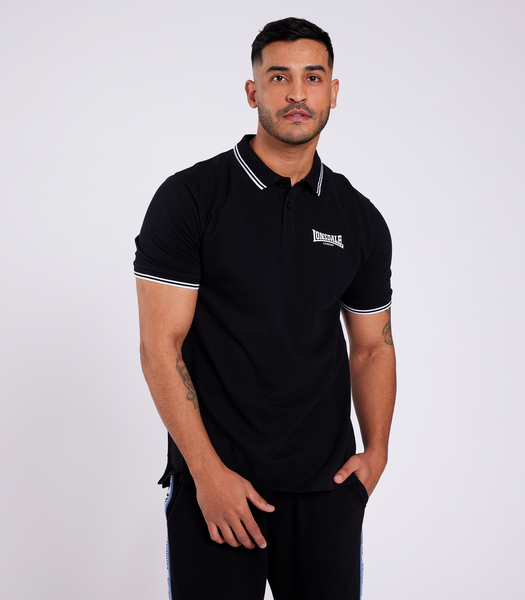 Lonsdale London Axbridge Polo Shirt - Black | Target Australia