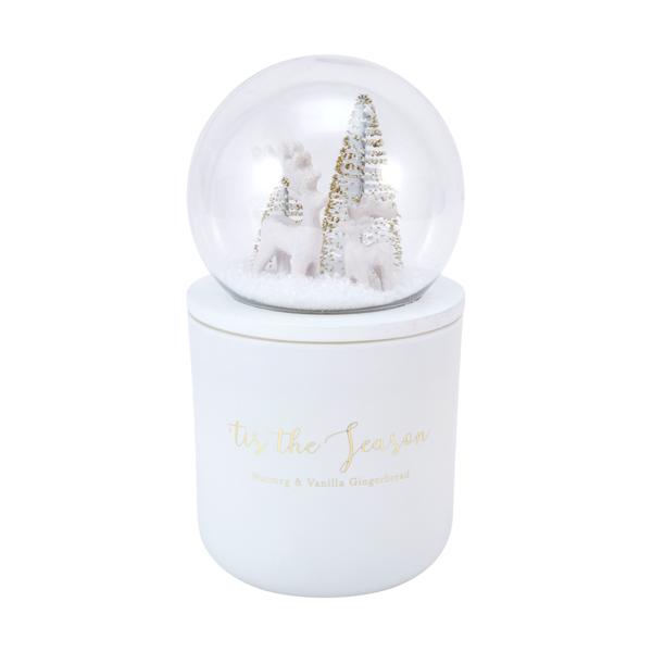 Christmas ’Tis the Season Globe Candle - Anko