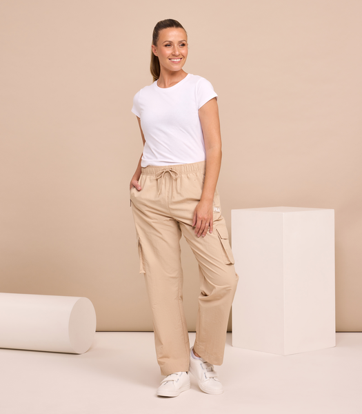 Fila Pant For Women Retailers - Beige Fila Project 7 Cargo