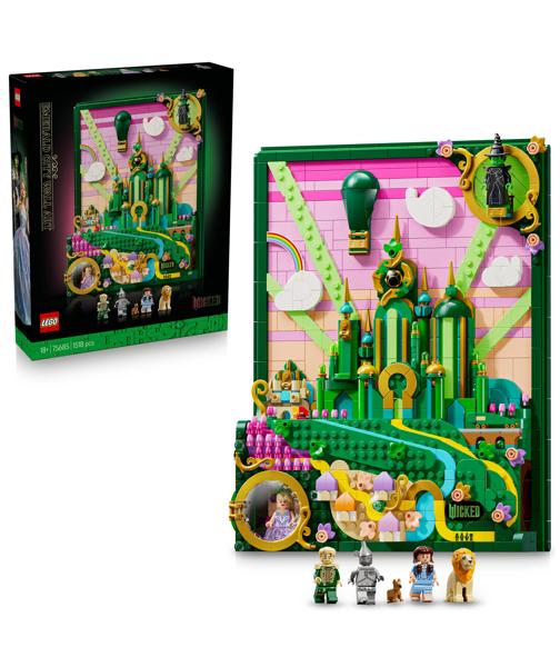 LEGO® Wicked Emerald City Wall Art 75685