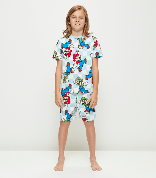 Super Mario Cotton Pyjama Set | Target Australia