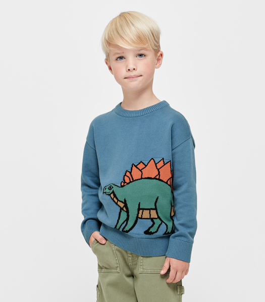 Knit Intarsia Jumper | Target Australia