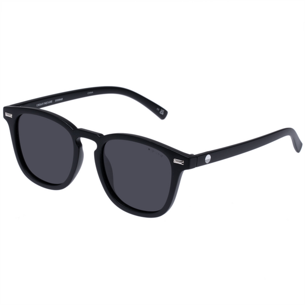 Unisex Solarized Urban Square Sunglasses - Black | Target Australia