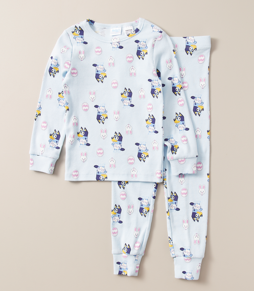 Bluey Cotton Rib Easter Pyjama Set | Target Australia