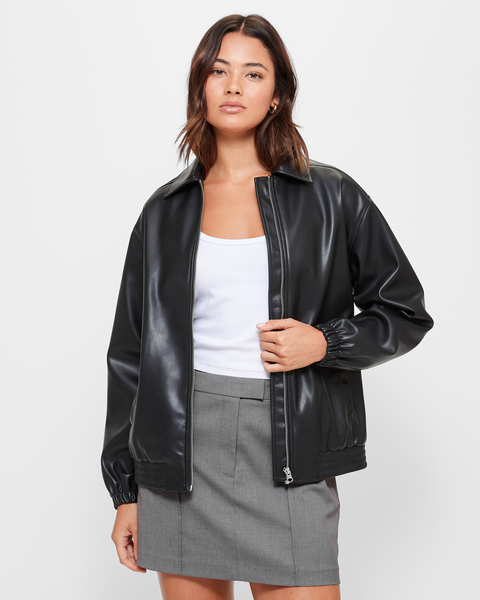 PU Bomber Jacket - Lily Loves | Target Australia