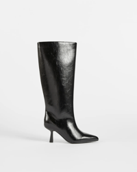 Straight Black Patent