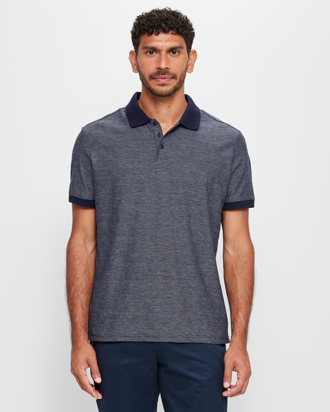 Jacquard Polo Shirt - Preview | Target Australia
