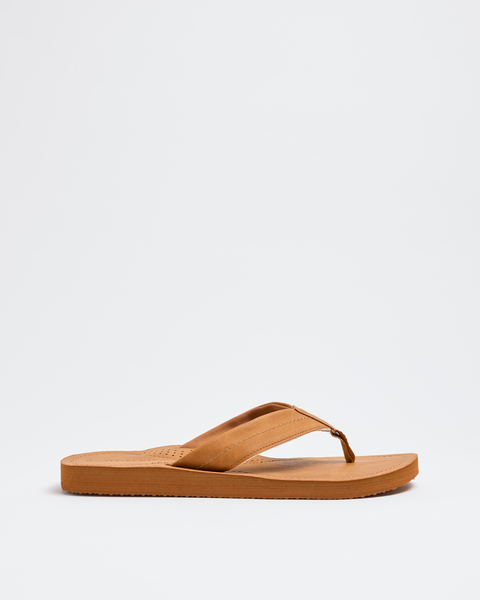 Mens Summer Thongs - Mauritius - Tan | Target Australia