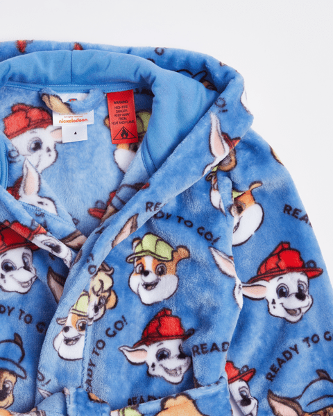 Paw Patrol Fleece Dressing Gown Target Australia