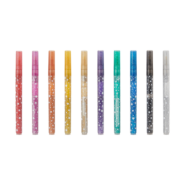 Artist Glitter Markers, 10 Pack, Assorted - Anko | Target Australia