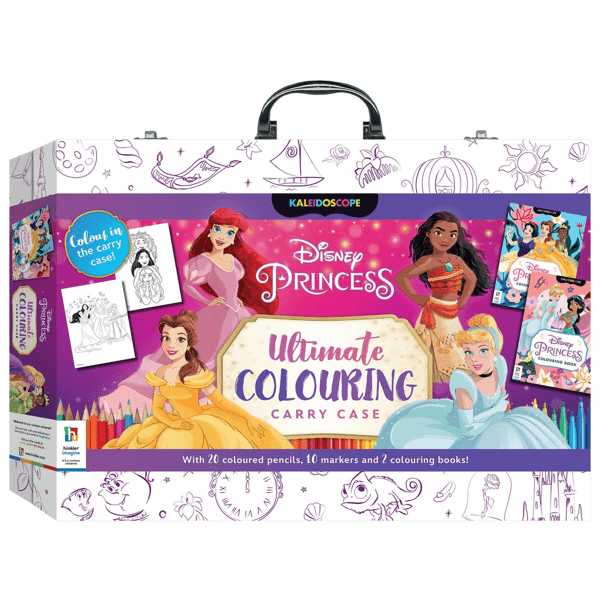 Disney Princess Ultimate Colouring Carry Case | Target Australia