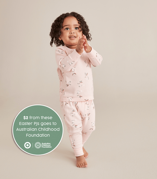 Baby Family Matching Easter Bunny Waffle PJ Set Target Australia