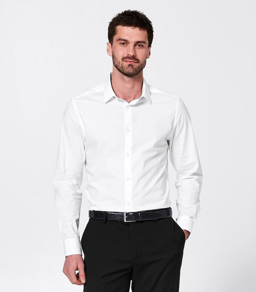 Preview Slim Stretch Business Shirt | Target Australia