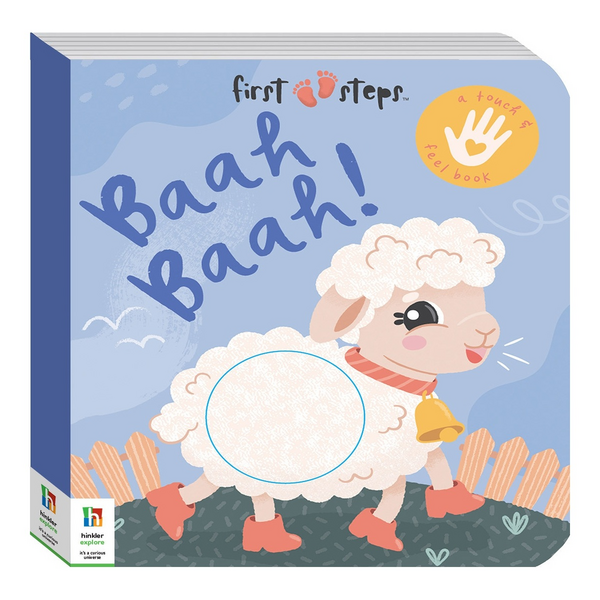 First Steps: Baah Baah! A Touch & Feel Book - Hinkler | Target Australia