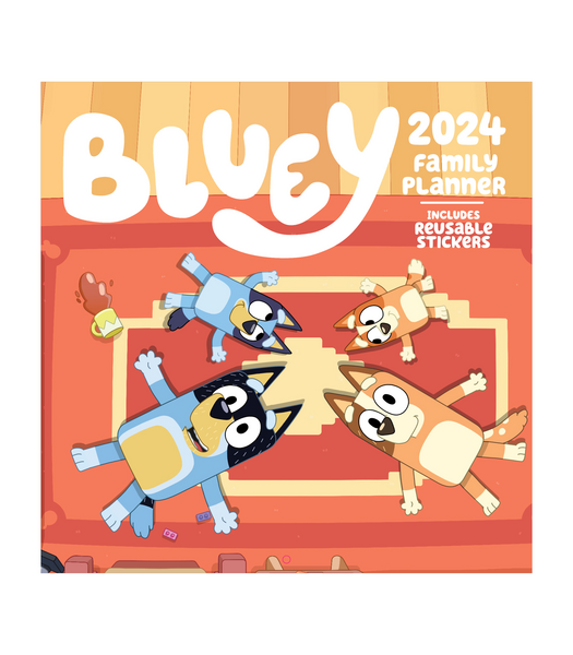 Buy Bluey Family Planner Calendar 2024