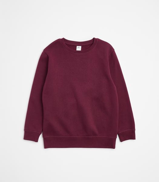 School Fleece Jumper Burgundy Target Australia