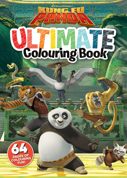 Kung Fu Panda: Ultimate Colouring Book | Target Australia