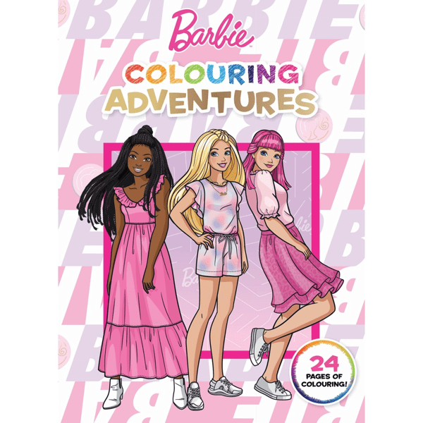Barbie Colouring Adventures | Target Australia