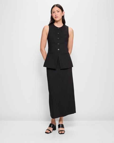 Classic Tailored Midi Skirt - Preview