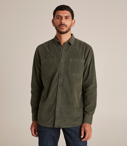 Long Sleeve Cord Shirt | Target Australia