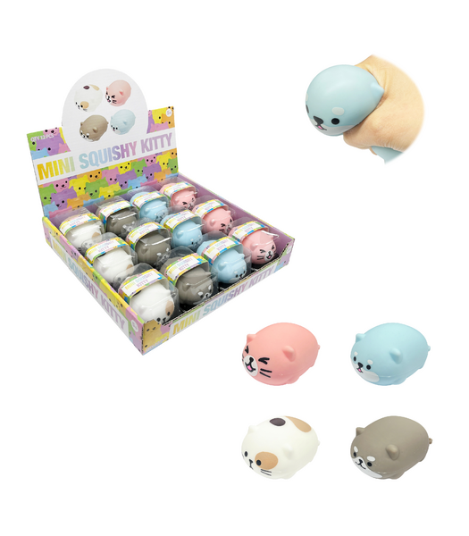 Mini Squishy Kitty 6cm - Assorted* | Target Australia