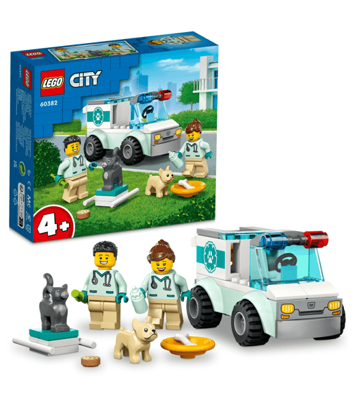 LEGO® City Vet Van Rescue 60382 Target Australia