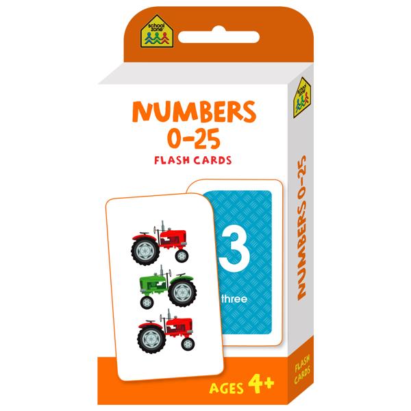 Numbers 025 Flash Cards Target Australia