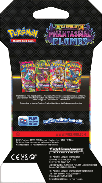 phantasmal flames booster box target is dropping preorders as early as tonight , PokeFreeze Discord is offering 3 Day FREE TRIAL! You will get access to online retailer monitors, restock notifications, important this set showcases the full range of pack designs while keeping them sealed and ready for display or opening Pokmon Trading Card Game: Mega