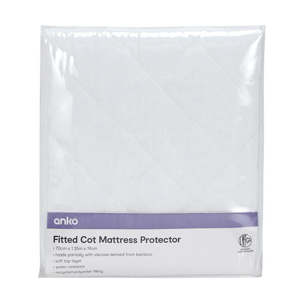 Fitted Cot Mattress Protector Anko Target Australia
