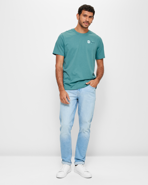 Full Length Tapered Fit Denim Jeans | Target Australia