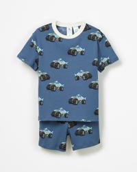 Navy Blue Monster Truck