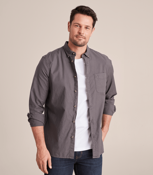 Long Sleeve Oxford Shirt Target Australia