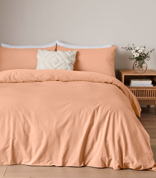 Arlo Stonewash Quilt Cover Set Target Australia