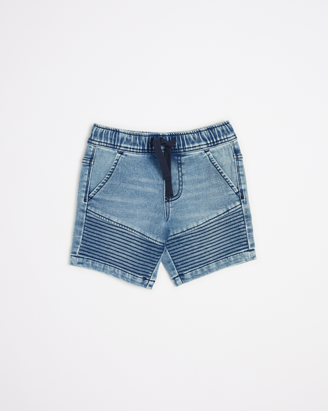 Pull On Wonder Denim Biker Shorts | Target Australia