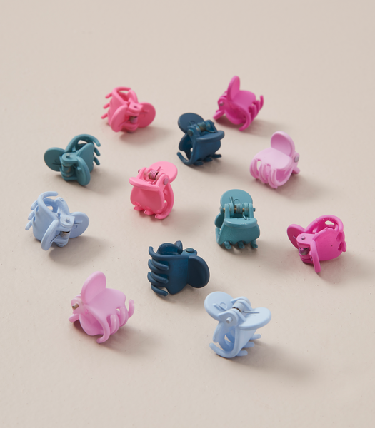 Kids 12 Pack Mini Claw Clips | Target Australia