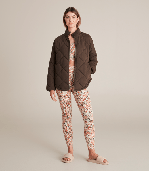 Active Quilted Jacket Target Australia